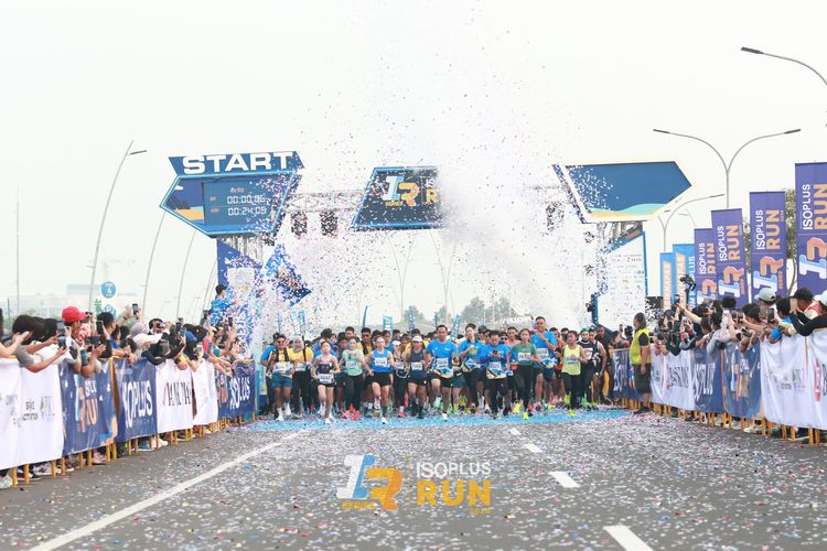 Race photo from ISOPlus Run 2024 Jakarta