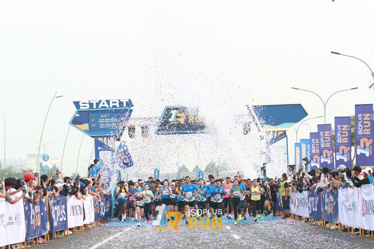 Race photo from ISOPlus Run 2024 Jakarta