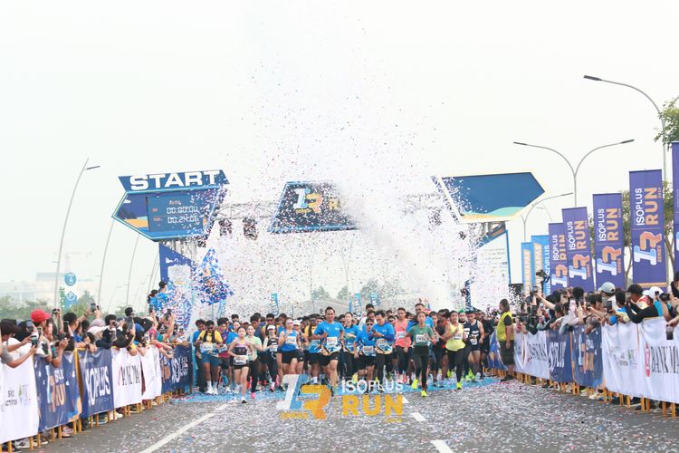 Race photo from ISOPlus Run 2024 Jakarta