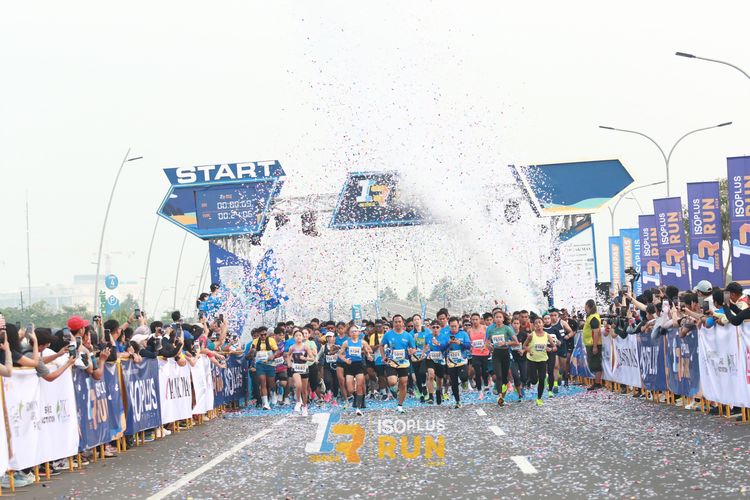 Race photo from ISOPlus Run 2024 Jakarta