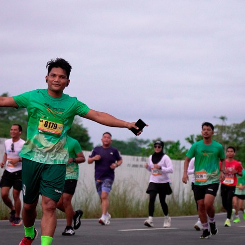 Race photo from ARUTMIN BORNEO RUN 2025