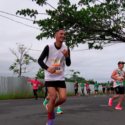Race photo from ARUTMIN BORNEO RUN 2025