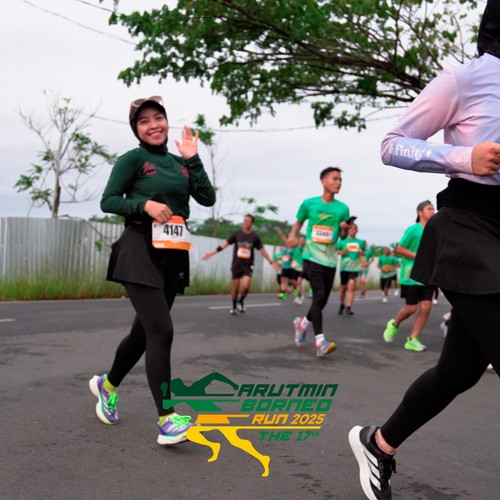 Race photo from ARUTMIN BORNEO RUN 2025