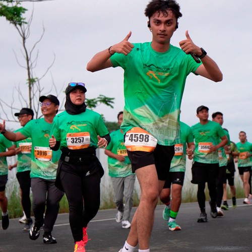 Race photo from ARUTMIN BORNEO RUN 2025