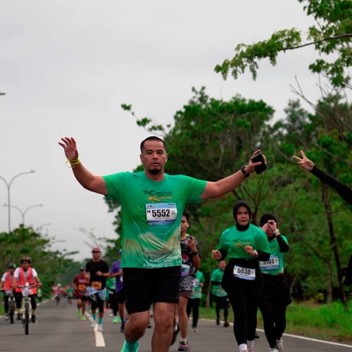 Race photo from ARUTMIN BORNEO RUN 2025