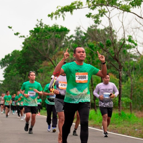 Race photo from ARUTMIN BORNEO RUN 2025