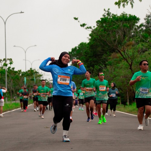 Race photo from ARUTMIN BORNEO RUN 2025