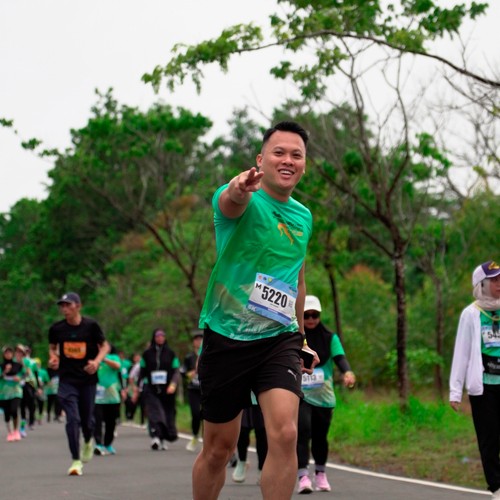 Race photo from ARUTMIN BORNEO RUN 2025