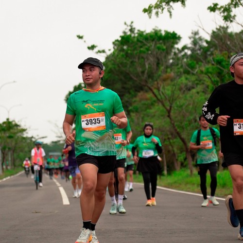Race photo from ARUTMIN BORNEO RUN 2025