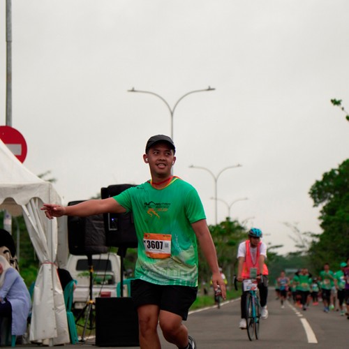 Race photo from ARUTMIN BORNEO RUN 2025