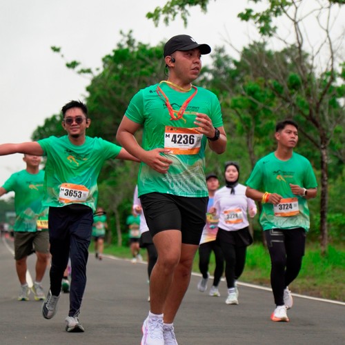 Race photo from ARUTMIN BORNEO RUN 2025