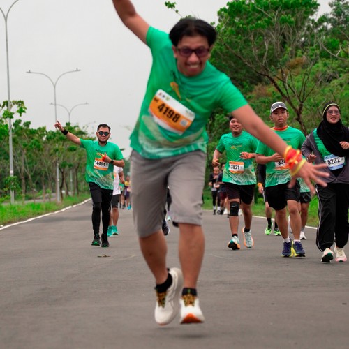 Race photo from ARUTMIN BORNEO RUN 2025