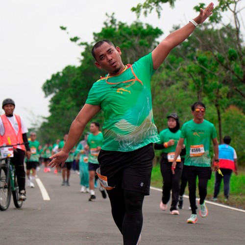 Race photo from ARUTMIN BORNEO RUN 2025