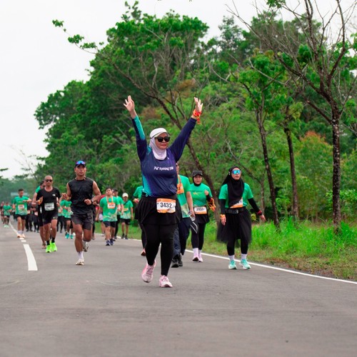 Race photo from ARUTMIN BORNEO RUN 2025