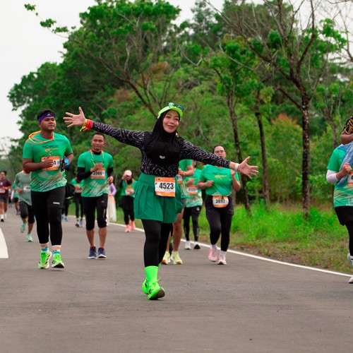 Race photo from ARUTMIN BORNEO RUN 2025