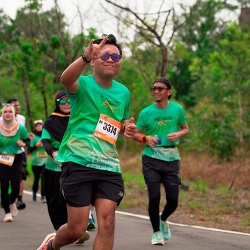 Race photo from ARUTMIN BORNEO RUN 2025