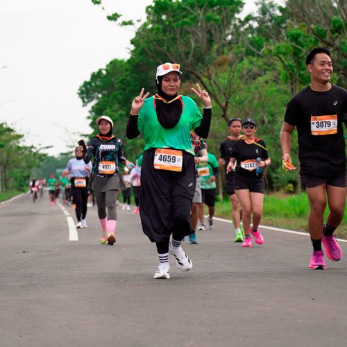 Race photo from ARUTMIN BORNEO RUN 2025
