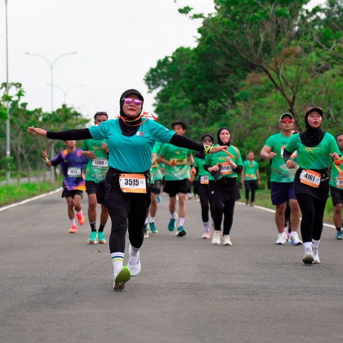 Race photo from ARUTMIN BORNEO RUN 2025