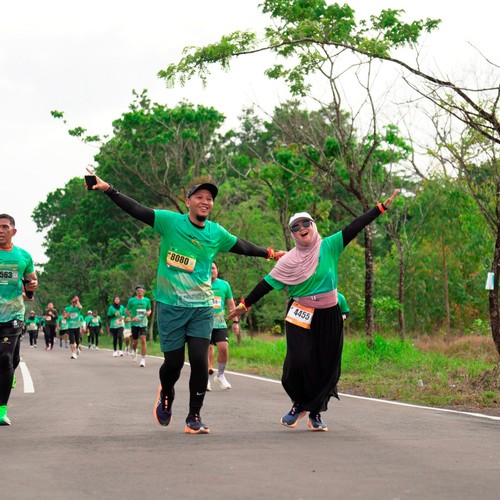 Race photo from ARUTMIN BORNEO RUN 2025