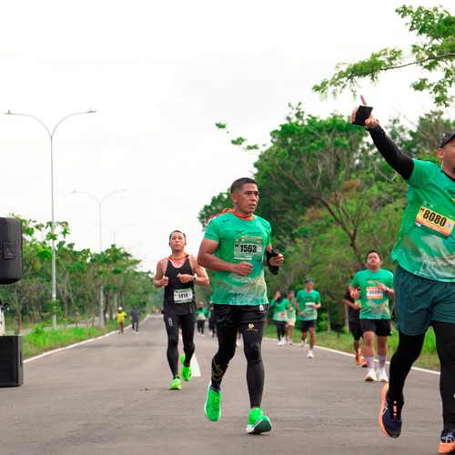 Race photo from ARUTMIN BORNEO RUN 2025