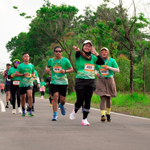Race photo from ARUTMIN BORNEO RUN 2025