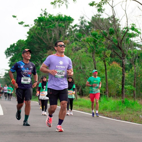 Race photo from ARUTMIN BORNEO RUN 2025