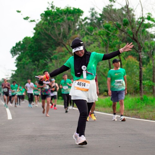 Race photo from ARUTMIN BORNEO RUN 2025