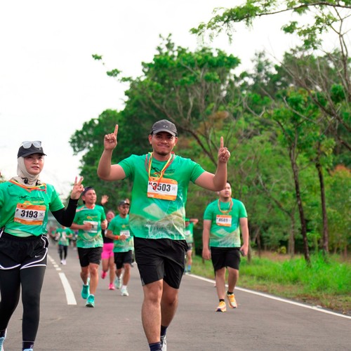 Race photo from ARUTMIN BORNEO RUN 2025
