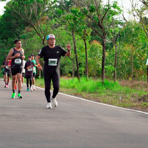 Race photo from ARUTMIN BORNEO RUN 2025