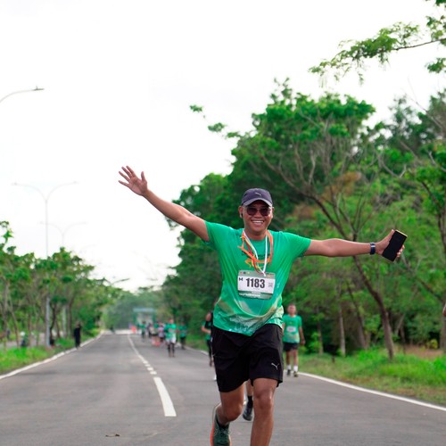 Race photo from ARUTMIN BORNEO RUN 2025