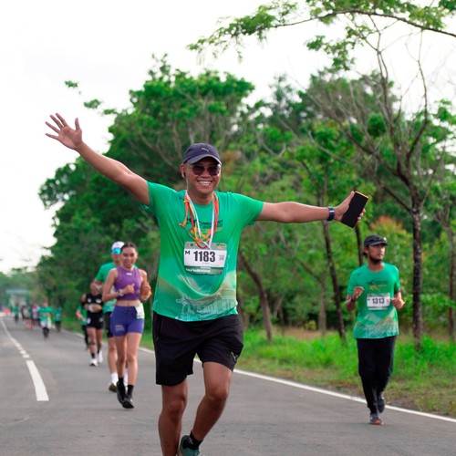 Race photo from ARUTMIN BORNEO RUN 2025