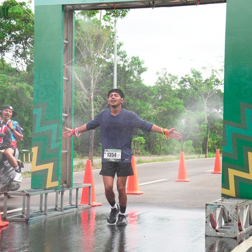 Race photo from ARUTMIN BORNEO RUN 2025