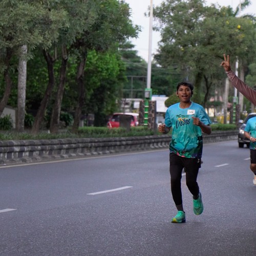 Race photo from VIBES AND STRENGTH CAMP ABR 2025