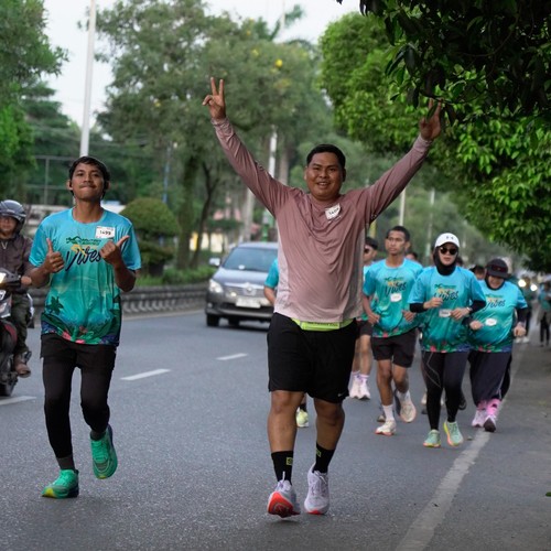 Race photo from VIBES AND STRENGTH CAMP ABR 2025