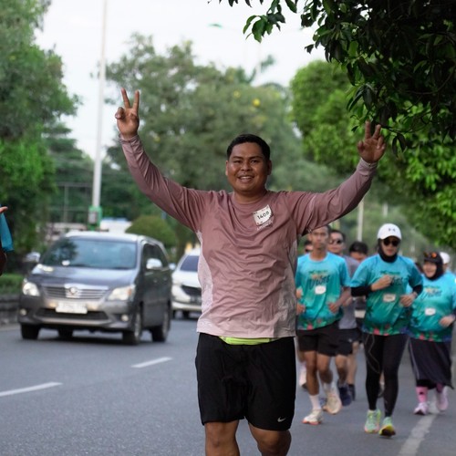 Race photo from VIBES AND STRENGTH CAMP ABR 2025