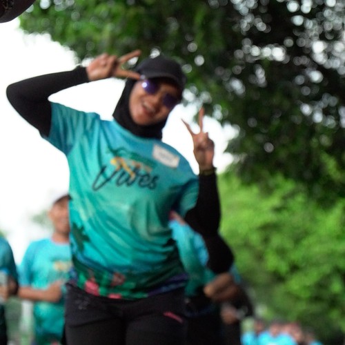 Race photo from VIBES AND STRENGTH CAMP ABR 2025
