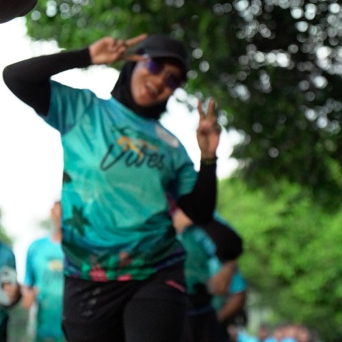 Race photo from VIBES AND STRENGTH CAMP ABR 2025