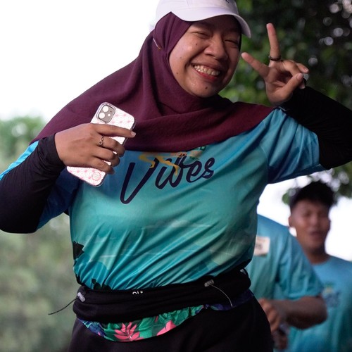 Race photo from VIBES AND STRENGTH CAMP ABR 2025