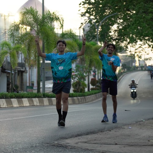 Race photo from VIBES AND STRENGTH CAMP ABR 2025