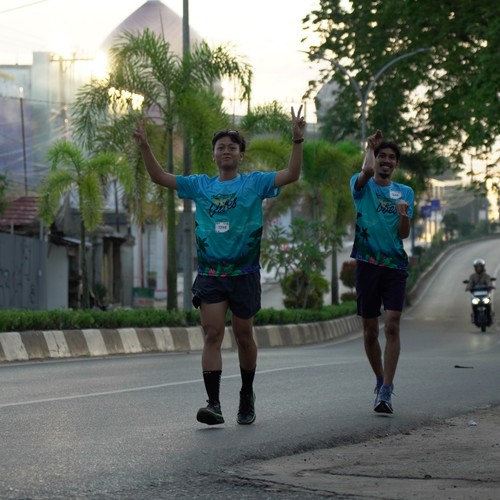 Race photo from VIBES AND STRENGTH CAMP ABR 2025
