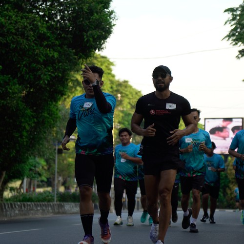 Race photo from VIBES AND STRENGTH CAMP ABR 2025