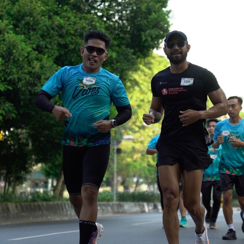 Race photo from VIBES AND STRENGTH CAMP ABR 2025