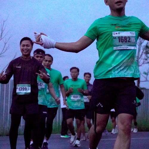 Race photo from ARUTMIN BORNEO RUN 2025