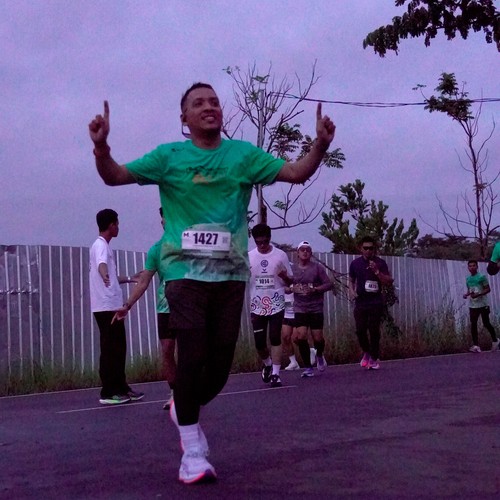 Race photo from ARUTMIN BORNEO RUN 2025