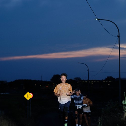 Race photo from KEDIRI HALF MARATHON 2026