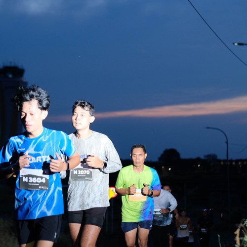 Race photo from KEDIRI HALF MARATHON 2026