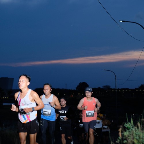 Race photo from KEDIRI HALF MARATHON 2026