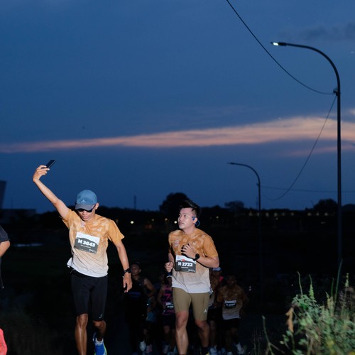 Race photo from KEDIRI HALF MARATHON 2026