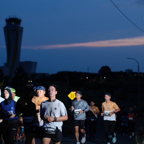 Race photo from KEDIRI HALF MARATHON 2026