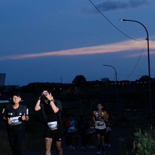 Race photo from KEDIRI HALF MARATHON 2026